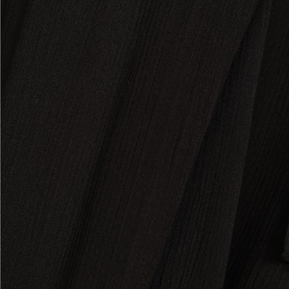 NWOT Lulus Heart of Marigold Black Wrap Maxi Dress - Picture 9 of 9